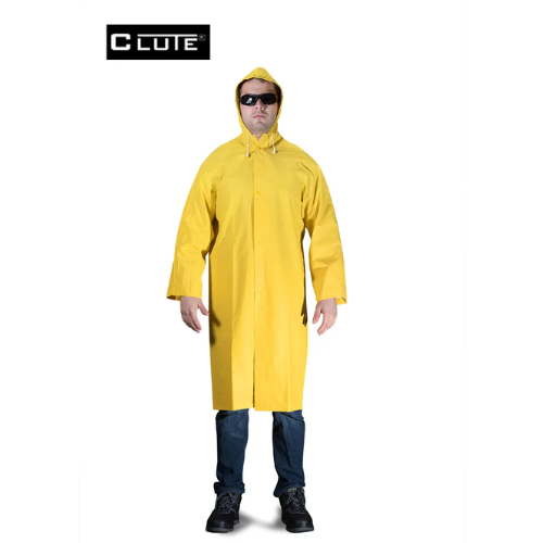 ABRIGO DE PVC CLUTE AMARILLO, NARANJA - Imagen 3