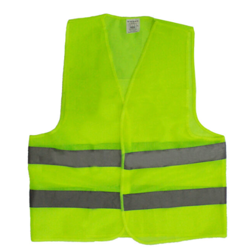 CHALECO MALLA NARANJA VERDE - Imagen 2